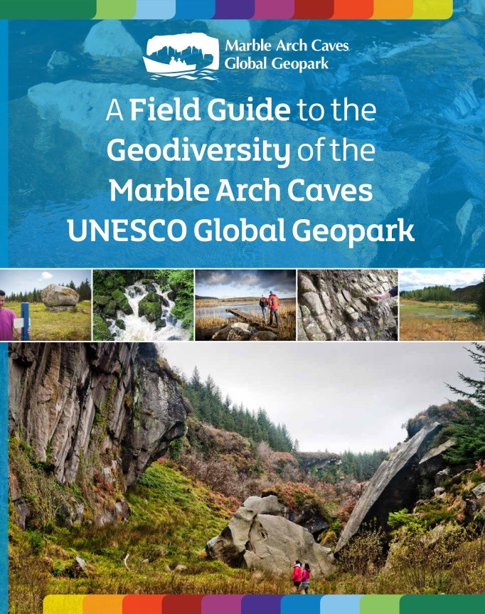 Front cover of the educational resource developed by Marble Arch Caves UNESCO Global Geopark through the INTERREG Vb Drifting Apart Project.
