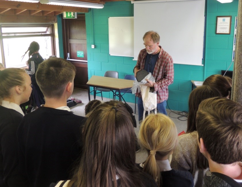 Burren geologist classroom